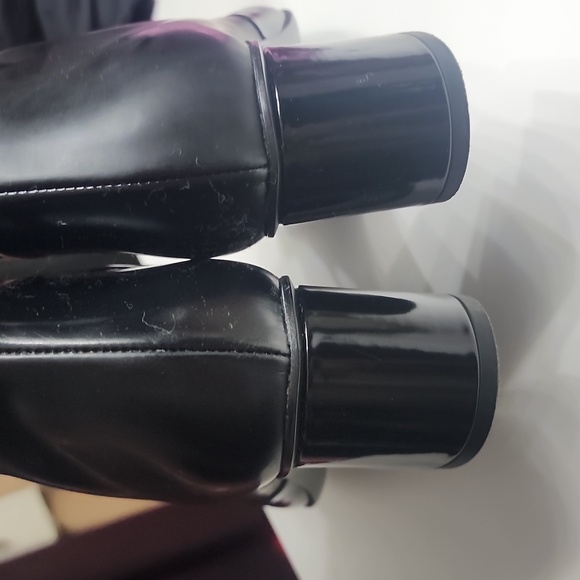 GUCCI LILIAN EUC KNEE HIGH BLACK BOOTS WORN 1X SIZE 38.5 IN BOX - Picture 3 of 9